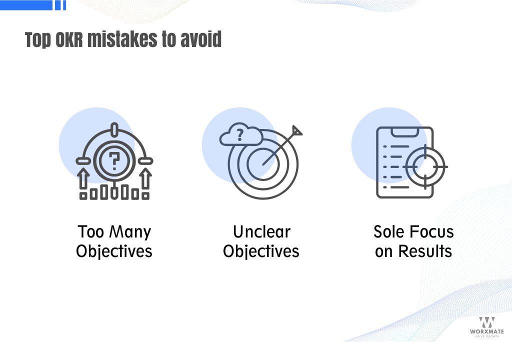 Top OKR mistakes to avoid