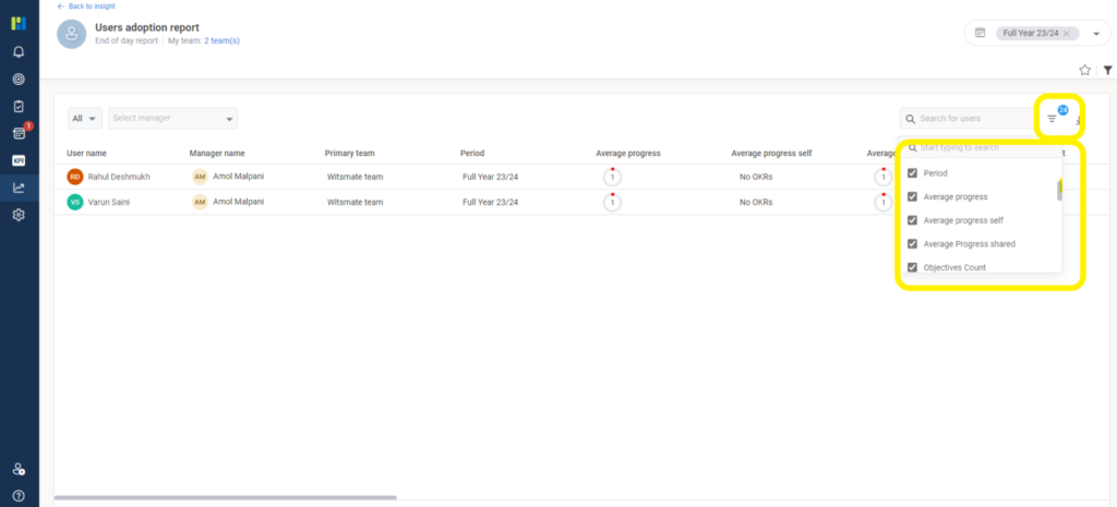 System Reports overview - Worxmate