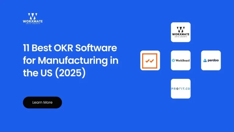 11 Best OKR Software for Manufacturing in the US (2026)