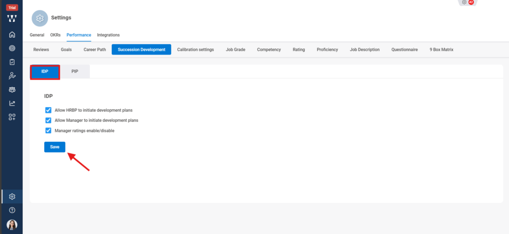 How can I customize PMS settings for my org? Step 5