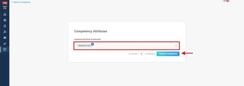 How can I use AI to define competency? Step 4