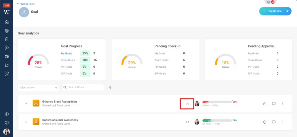 How do I align individual goals with business objectives? Step 3