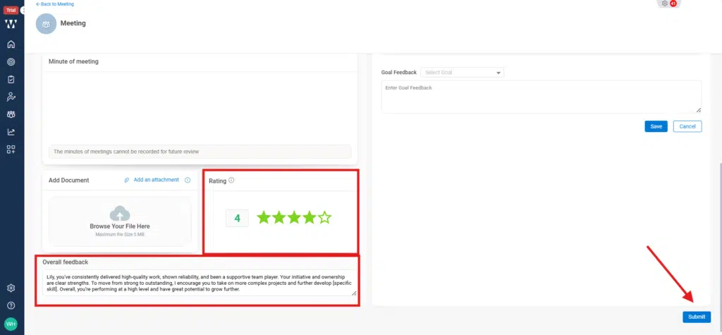 How do I prepare and set an agenda for a 1-on-1 meeting? Step 4
