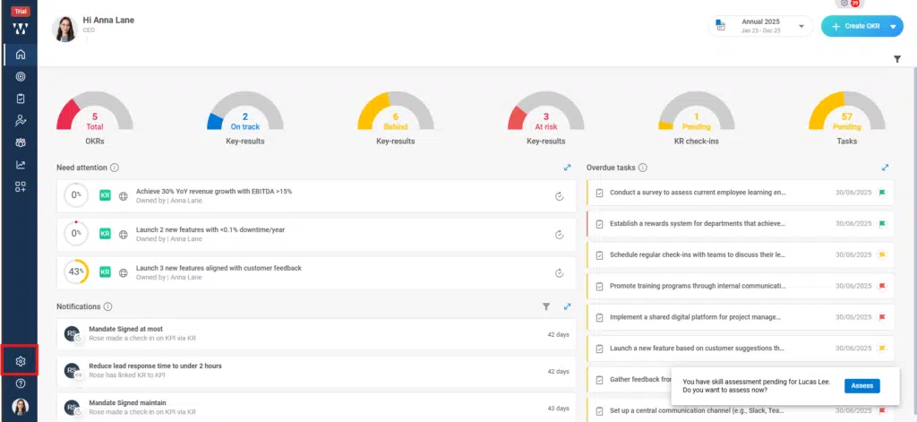 How do I select reviewers for 360-degree feedback? Step 1
