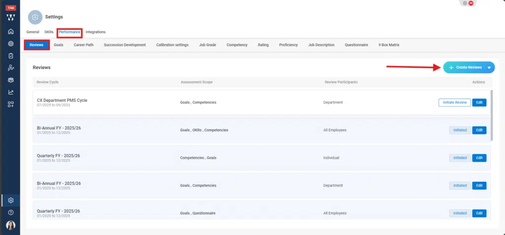 How do I select reviewers for 360-degree feedback? Step 2