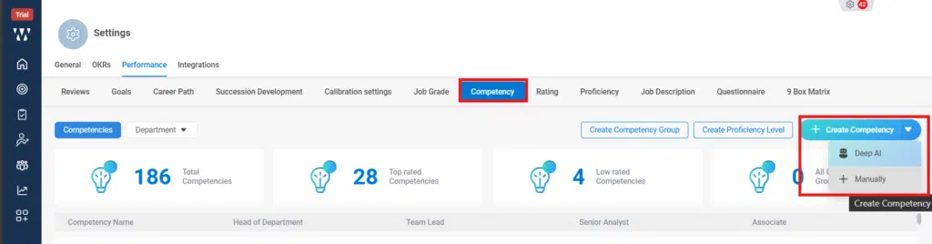 How do you add or edit competencies for roles?​ Step 3