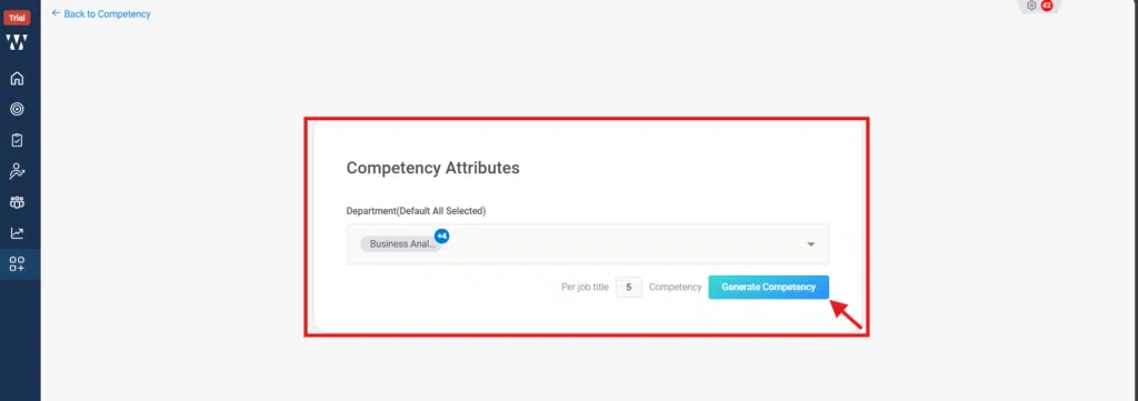 How do you add or edit competencies for roles?​ Step 4