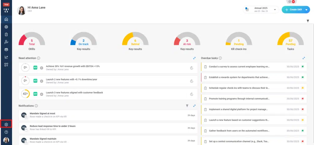 How do you enable-disable mandatory questions? Step 1