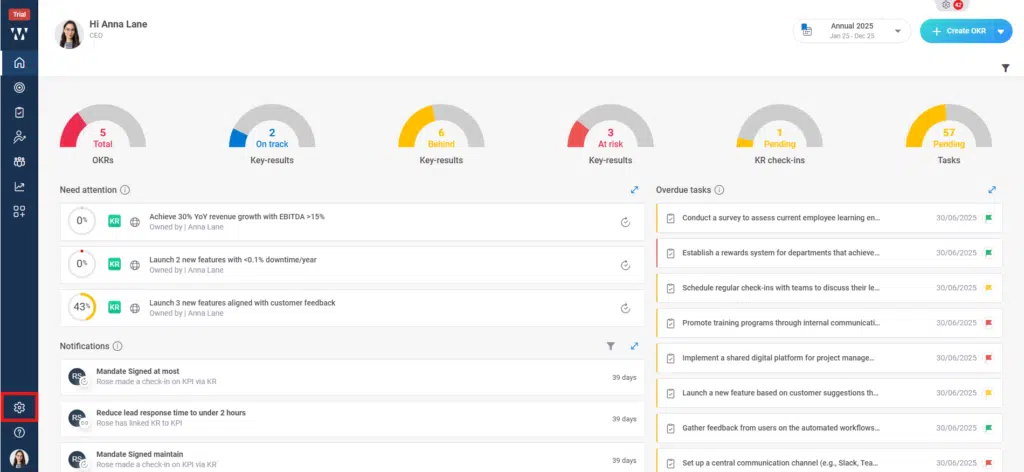 How do you manage access for different admin roles (e.g., super admin, HRBP)? Step 1