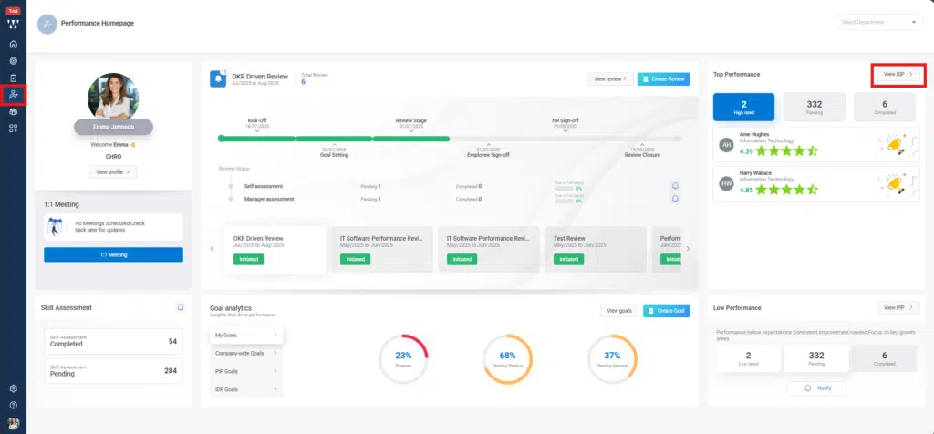 How to generate an Individual Development plan (IDP)? Step 1