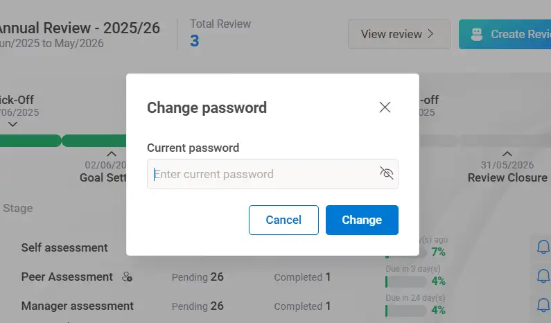 How to reset a forgotten password
