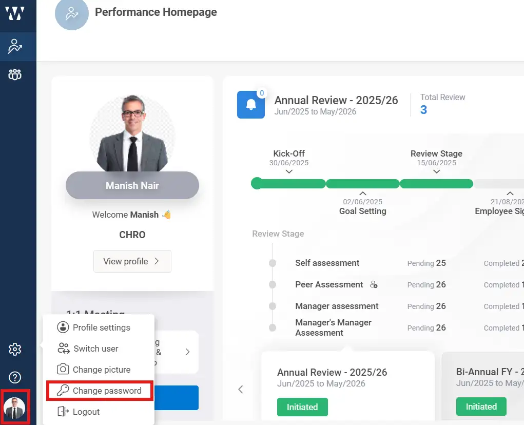 How to reset a forgotten password