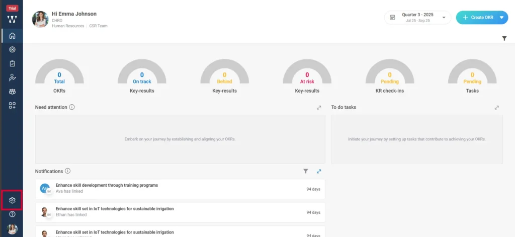 Can rating distributions be set or reviewed before finalization? Step1