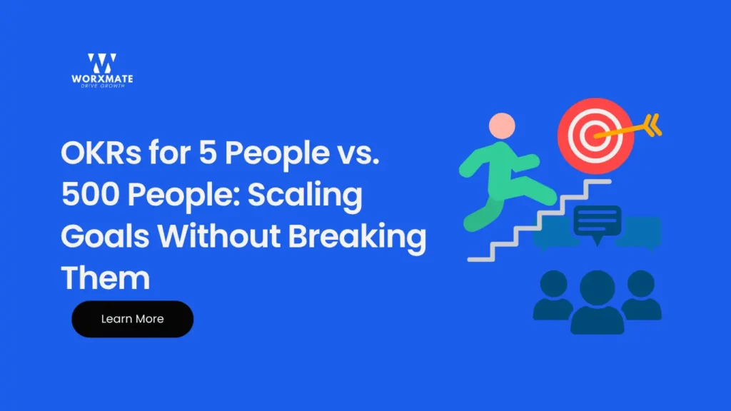 OKRs for 5 People vs. 500 People