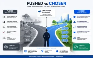 Root Cause 1 Pushed vs Chosen