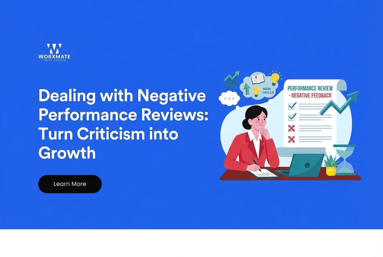 dealing with negative performance reviews