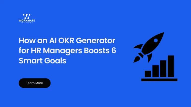How an AI OKR Generator for HR Managers Boosts 6 Smart Goals