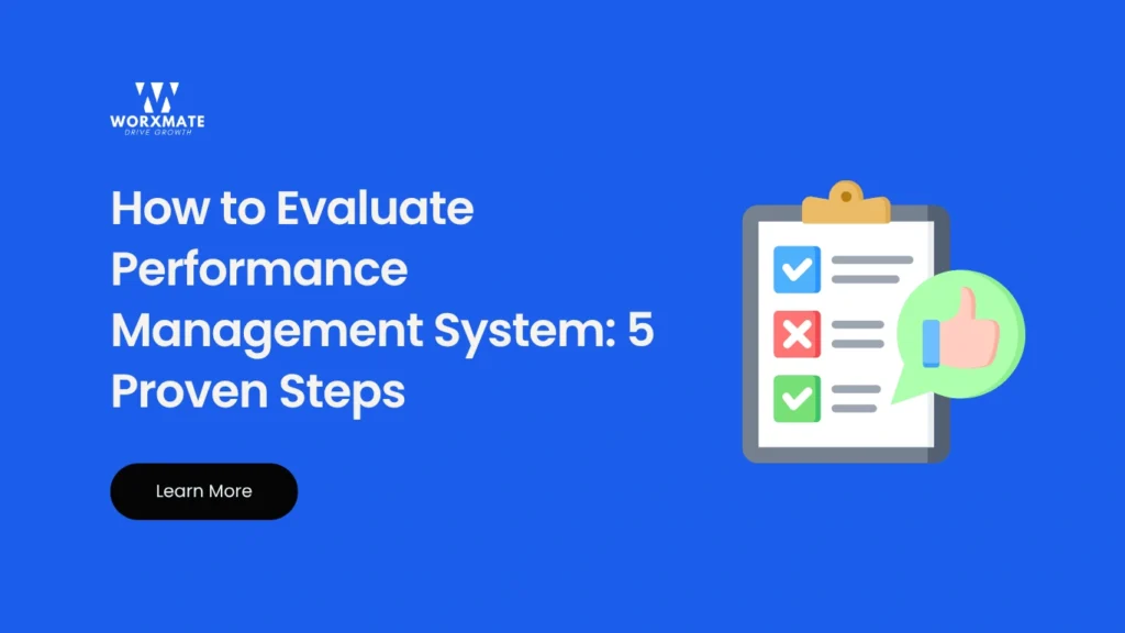 evaluate performance management system