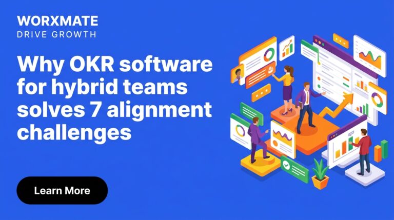 Why OKR software for hybrid teams solves 7 alignment challenges