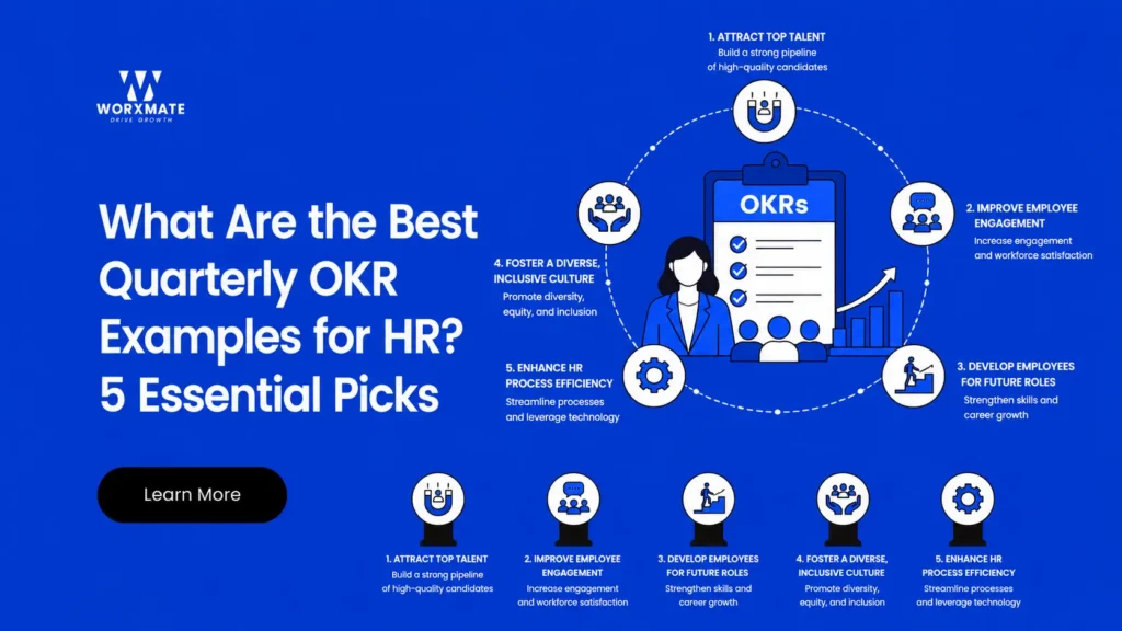 quarterly OKR examples for HR