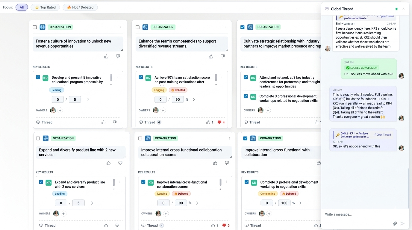 OKR Threads