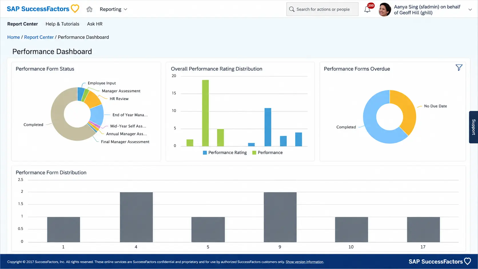 SAP SuccessFactors Performance Goals