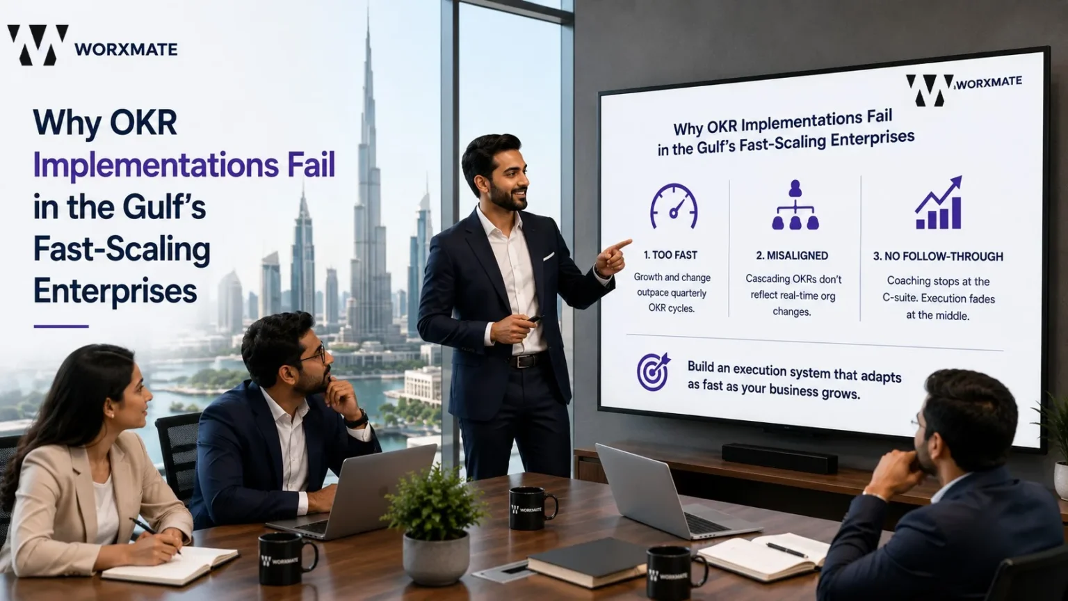 Why OKR Implementation Fails in the Gulfs Fast Scaling Enterprises