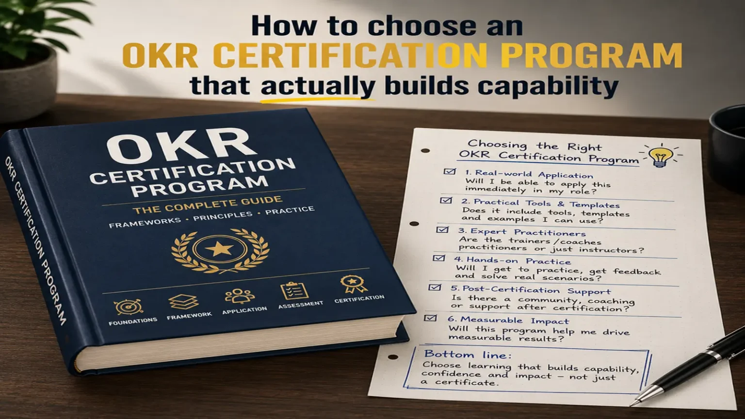 OKR Certification