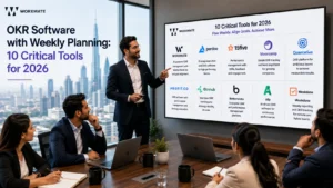 OKR software with weekly planning 2