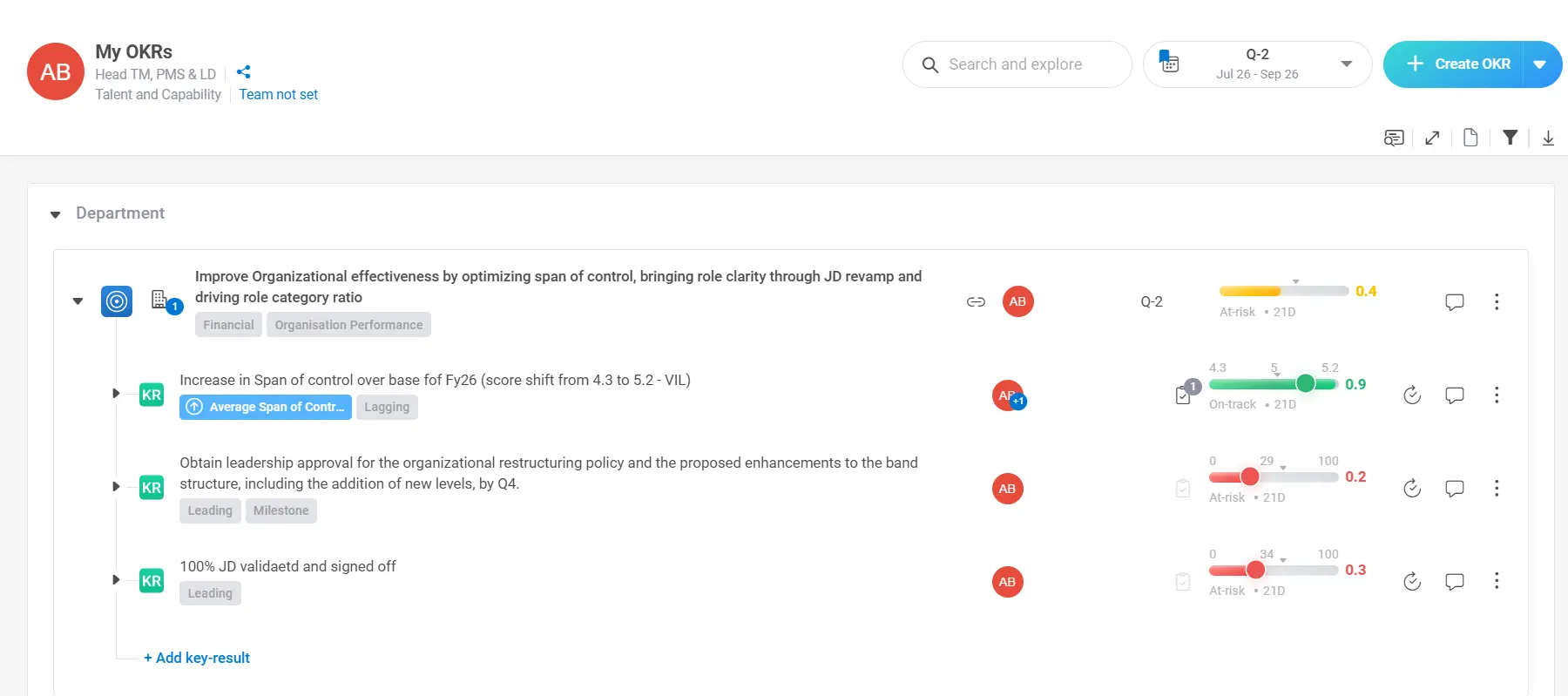 okr check ins 1