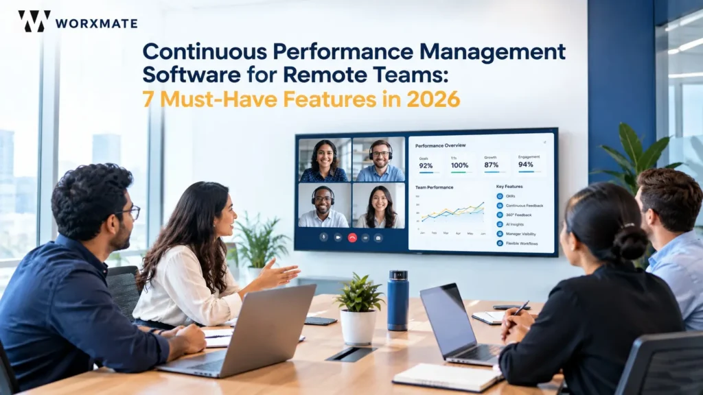continuous performance management software for remote teams