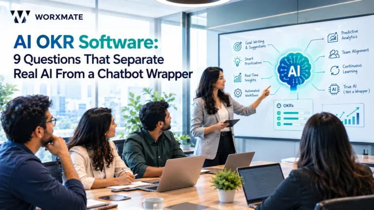 AI OKR Software: 9 Questions That Separate Real AI From a Chatbot Wrapper