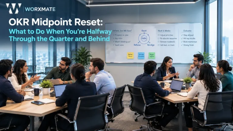 OKR Midpoint Reset: What to Do When You’re Halfway Through the Quarter and Behind